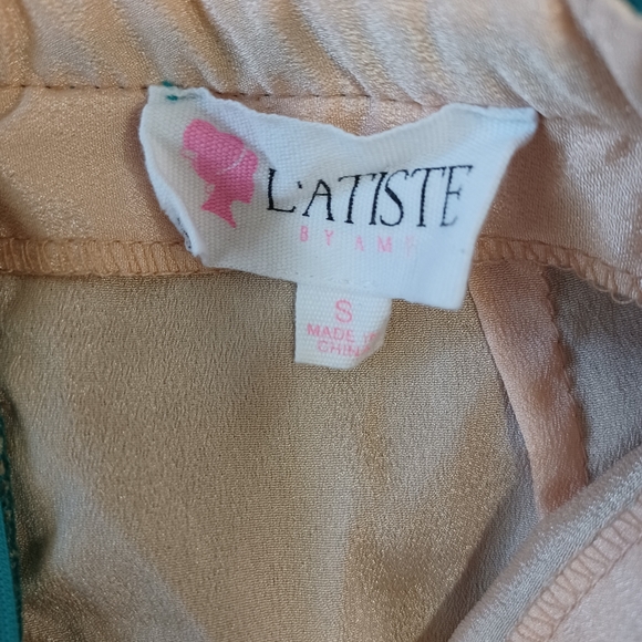 L’atiste maxi multi color ruffle layer skirt - Picture 6 of 7